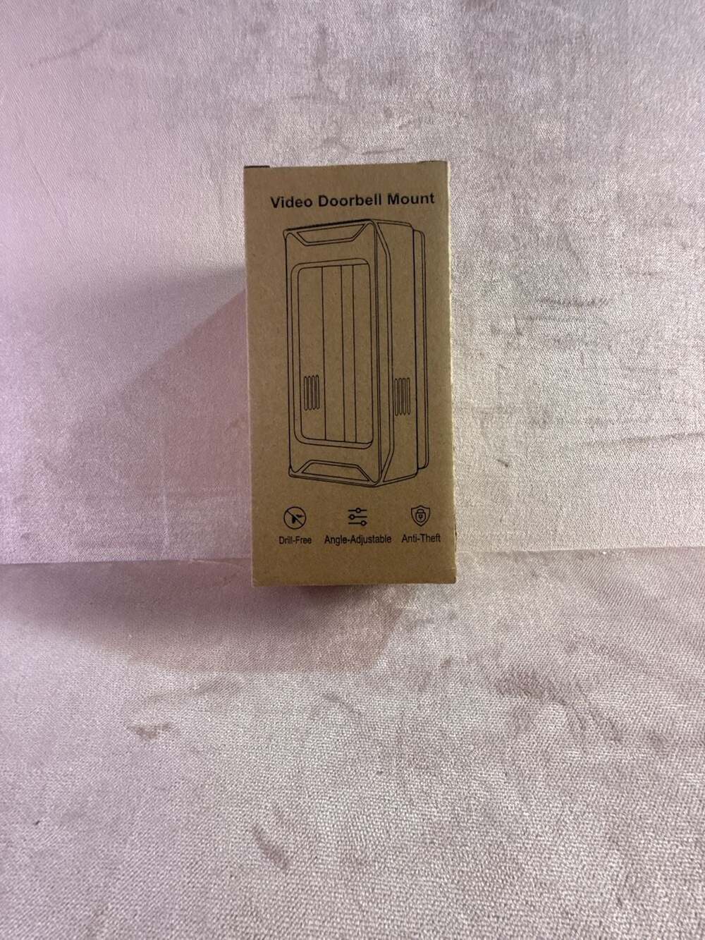 Bracket for Doorbell - Black - Most popular-sized wireless video doorbell ABS